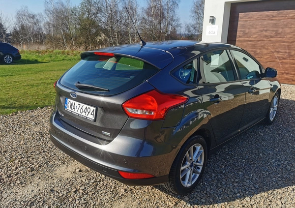 Ford Focus cena 37900 przebieg: 140100, rok produkcji 2017 z Mysłowice małe 277